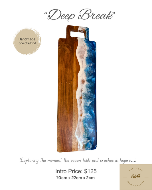 Deep Break - Resin Cutting Board