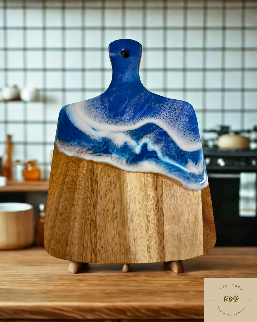 West Coast Breaker - Resin Cutting Board