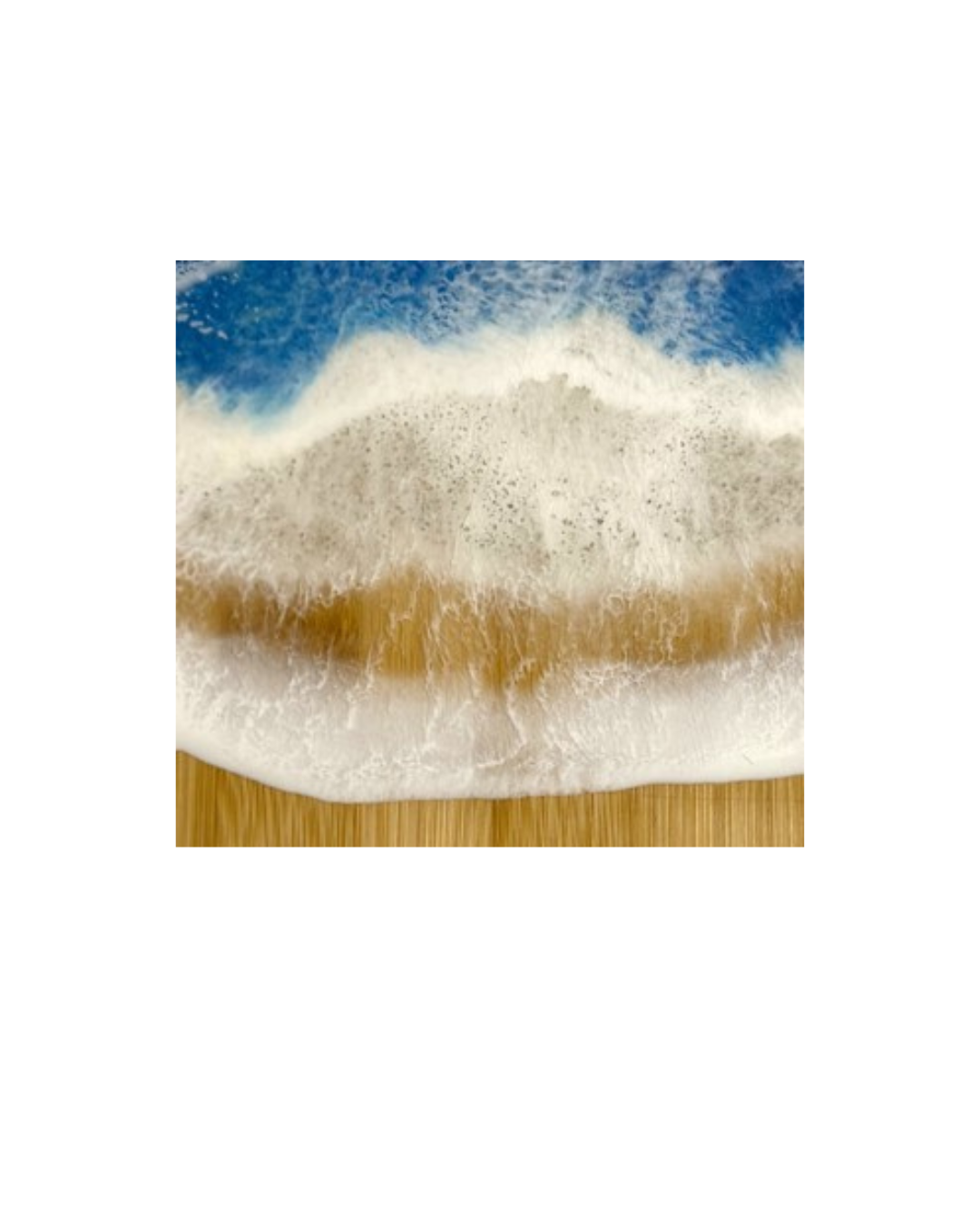 Sands of Home -  Resin Cutting Board